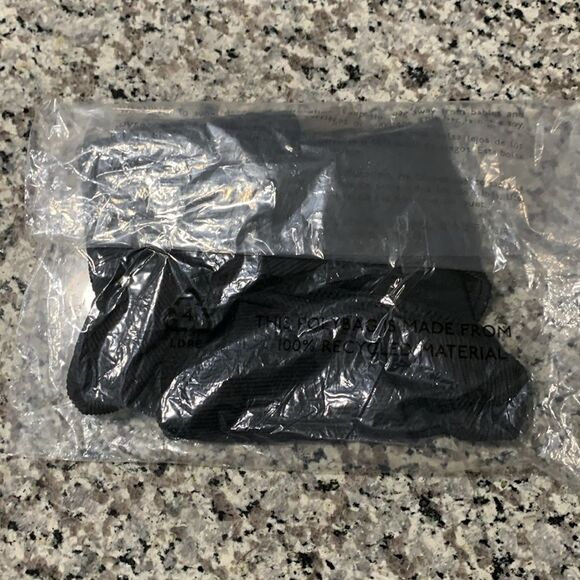 J Crew Ribbed High Rise Cheeky Bikini Bottom Black BE808 M - Picture 7 of 8